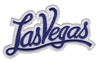 Las Vegas script souvenir embroidered patch