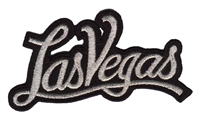 Las Vegas script souvenir embroidered patch