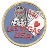 LAS VEGAS  USA souvenir embroidered patch