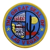 THE GREAT SEAL OF LAS VEGAS souvenir embroidered patch