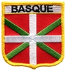 BASQUE medium flag shield souvenir embroidered patch