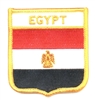 EGYPT medium flag shield souvenir embroidered patch