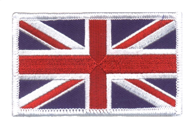 GREAT BRITAIN Union Jack embroidered flag patch for a uniform or souvenir