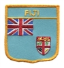 FIJI medium flag shield souvenir embroidered patch