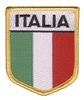 ITALIA (Italy) flag shield uniform or souvenir embroidered patch