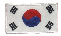 KOREA flag souvenir embroidered patch