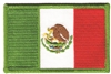 Mexico flag uniform or souvenir embroidered patch