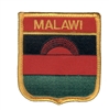 MALAWI medium flag shield souvenir embroidered patch
