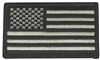 USA flag, olive drab uniform or souvenir embroidered patch