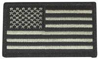 USA flag, olive drab uniform or souvenir embroidered patch