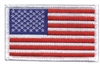 USA flag uniform or souvenir embroidered patch