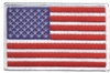 US flag embroidered patch for uniform or souvenir