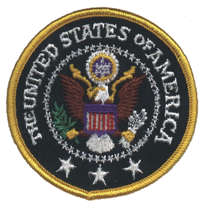 US President seal uniform or souvenir embroidered patch