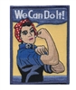 We Can Do It! Rosie the Riveter embroidered patch