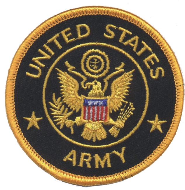 ARMY souvenir embroidered patch