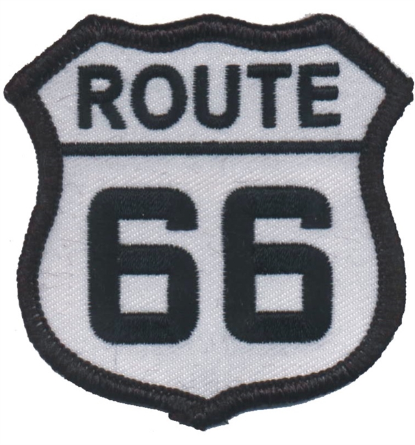 ROUTE 66 souvenir embroidered patch