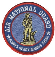 AIR NATIONAL GUARD souvenir embroidered patch