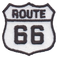 ROUTE 66 souvenir embroidered patch