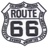 ROUTE 66 with state names souvenir embroidered patch