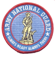 ARMY NATIONAL GUARD souvenir embroidered patch