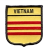 VIETNAM (South) medium flag shield souvenir embroidered patch