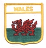 WALES medium flag shield souvenir embroidered patch