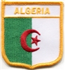 ALGERIA medium flag shield souvenir embroidered patch