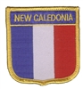 NEW CALEDONIA medium flag shield souvenir embroidered patch