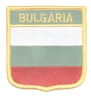 BULGARIA medium flag shield souvenir embroidered patch