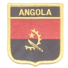 ANGOLA medium flag shield souvenir embroidered patch