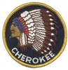 CHEROKEE Native American embroidered patch