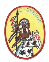 CHEYENNE Native American Indian embroidered patch