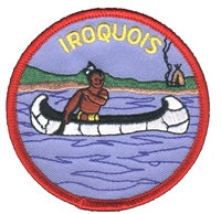 IROQUOIS Native American Indian embroidered patch