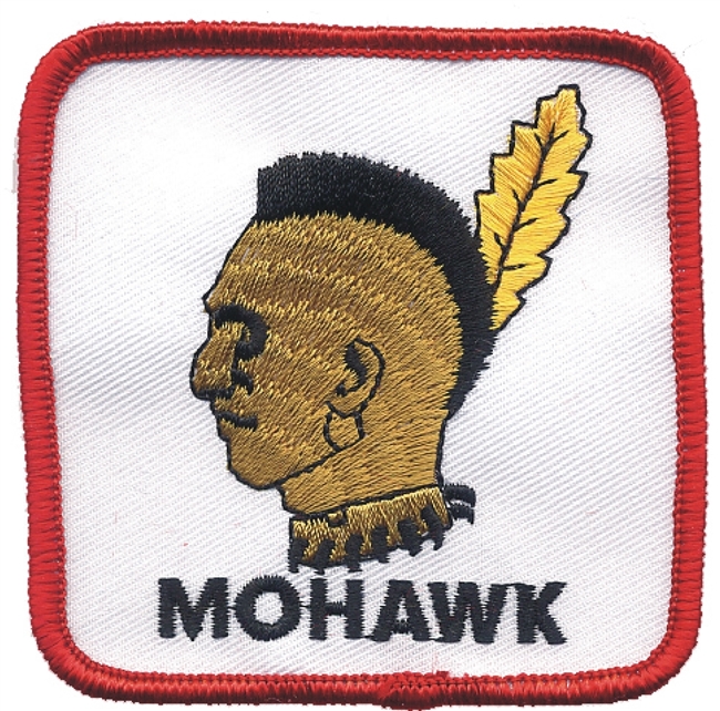 MOHAWK Native American Indian embroidered Native American Indian patch