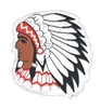 Native American Indian Chief embroidered patch