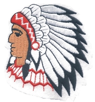 Native American Indian Chief souvenir embroidered patch