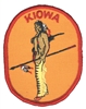 KIOWA Native American embroidered patch