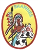 SHAWNEE Native American embroidered patch