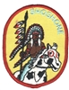 SHOSHONE Native American Indian embroidered patch