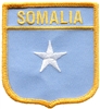 SOMALIA medium flag shield souvenir embroidered patch