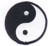 yin yang embroidered patch