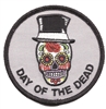 DAY OF THE DEAD novelty or souvenir embroidered patch