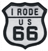 I RODE US 66 souvenir patch