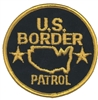 U.S. BORDER PATROL novelty or souvenir embroidered patch