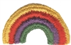 rainbow embroidered patch