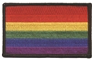 rainbow gay pride flag embroidered patch