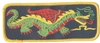 dragon souvenir embroidered patch
