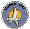MORRO BAY seagull souvenir embroidered patch