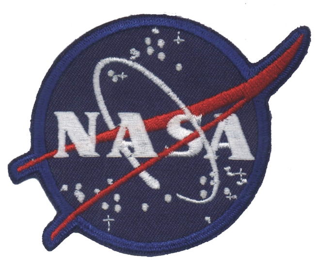 Nasa vector souvenir embroidered patch