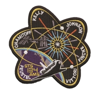 Nasa Endeavour STS-134-AMS souvenir embroidered patch